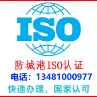 广西防城港iso14001认证机构